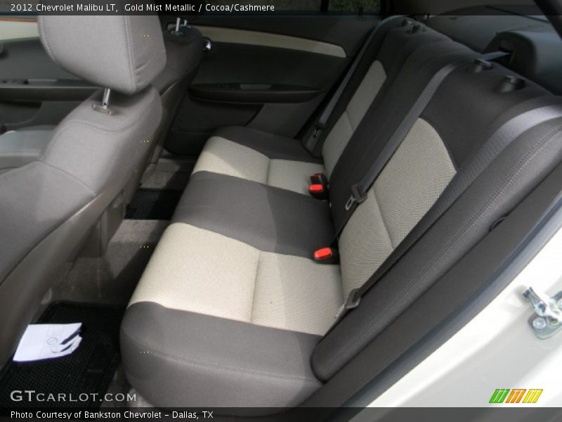 Gold Mist Metallic / Cocoa/Cashmere 2012 Chevrolet Malibu LT