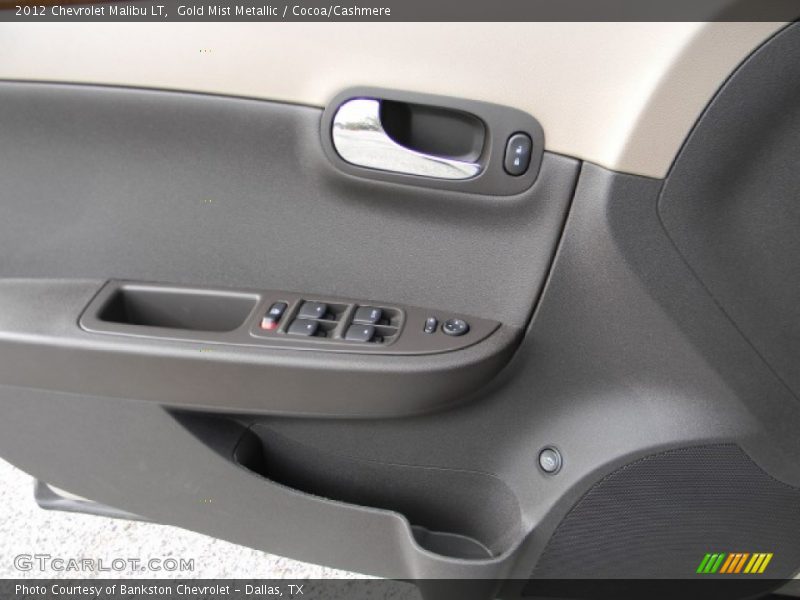 Gold Mist Metallic / Cocoa/Cashmere 2012 Chevrolet Malibu LT