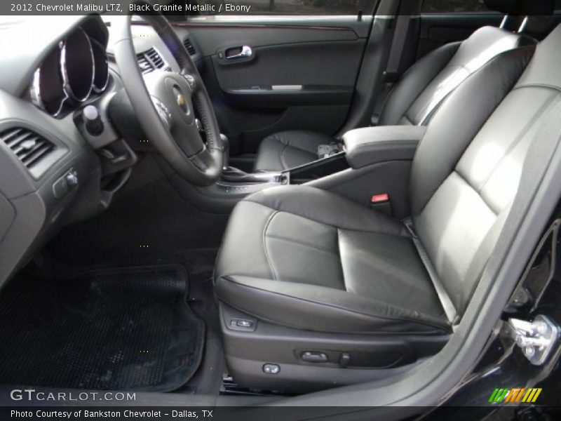 Black Granite Metallic / Ebony 2012 Chevrolet Malibu LTZ
