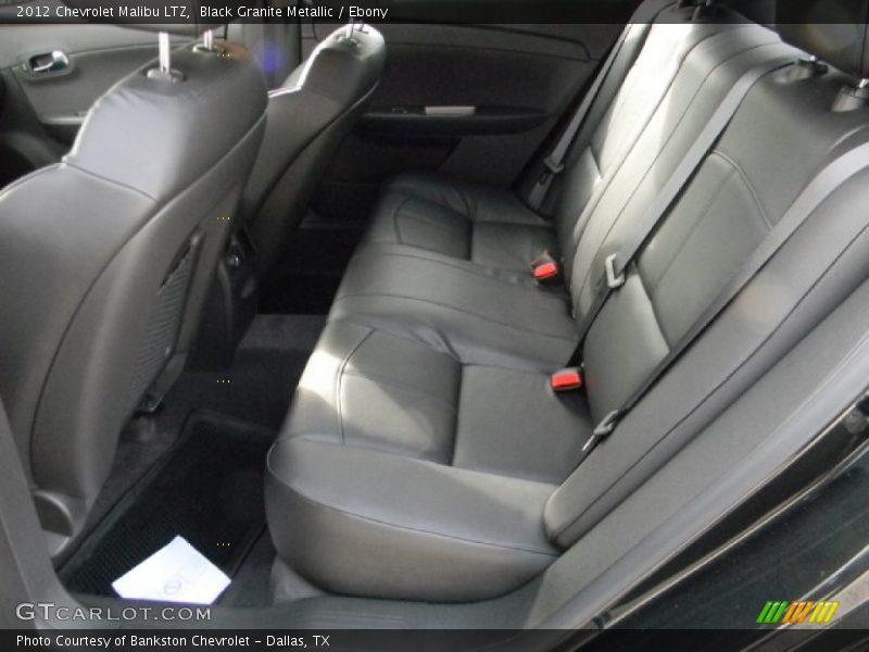 Black Granite Metallic / Ebony 2012 Chevrolet Malibu LTZ