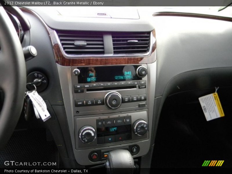 Black Granite Metallic / Ebony 2012 Chevrolet Malibu LTZ