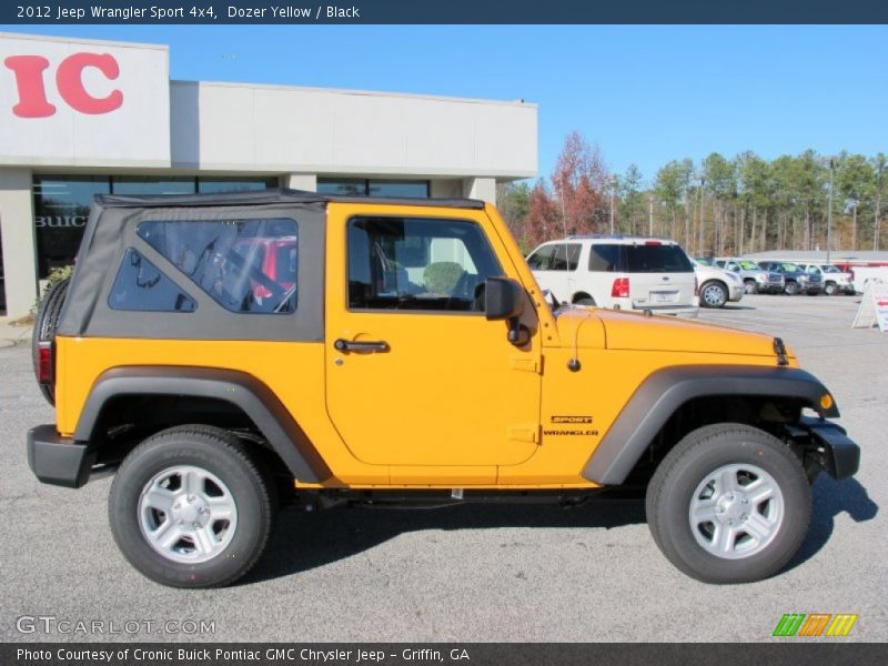 Dozer Yellow - 2012 Jeep Wrangler Sport 4x4