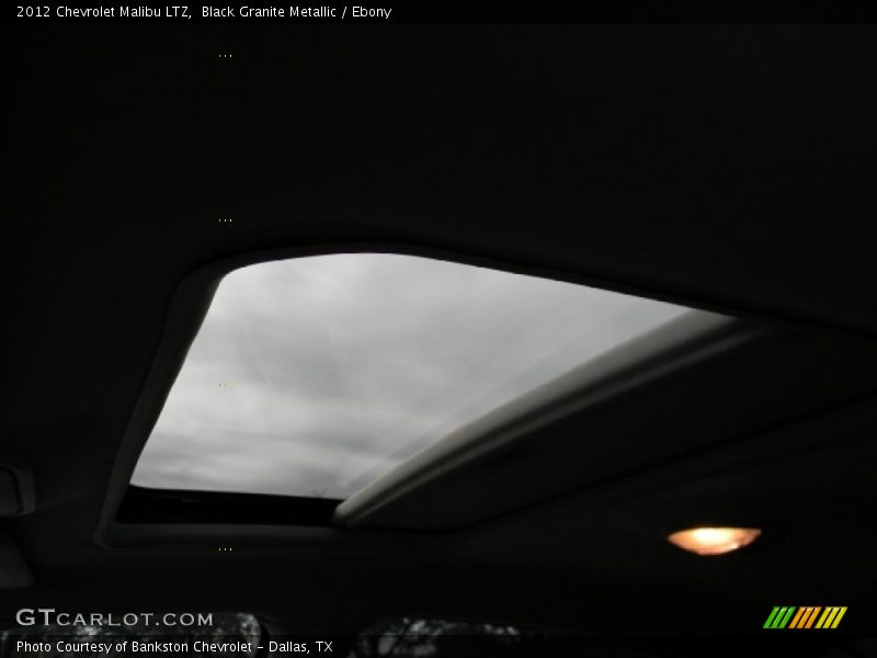 Black Granite Metallic / Ebony 2012 Chevrolet Malibu LTZ