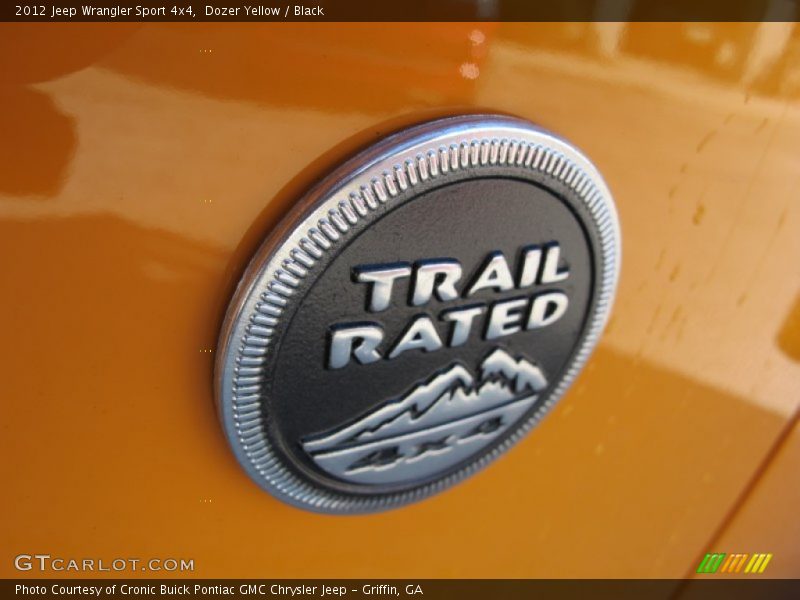 Trail Rated Badge - 2012 Jeep Wrangler Sport 4x4
