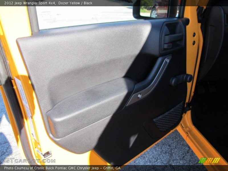 Dozer Yellow / Black 2012 Jeep Wrangler Sport 4x4