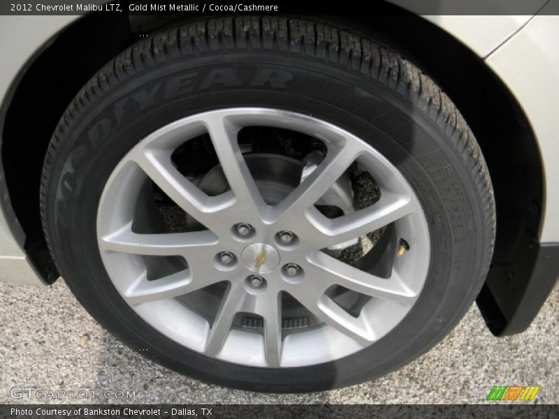 Gold Mist Metallic / Cocoa/Cashmere 2012 Chevrolet Malibu LTZ