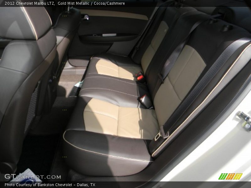 Gold Mist Metallic / Cocoa/Cashmere 2012 Chevrolet Malibu LTZ