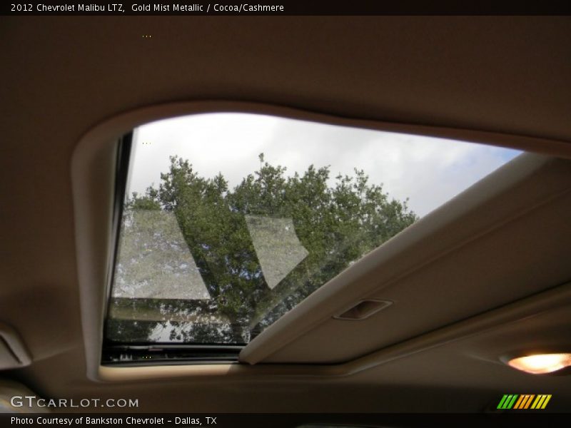 Gold Mist Metallic / Cocoa/Cashmere 2012 Chevrolet Malibu LTZ