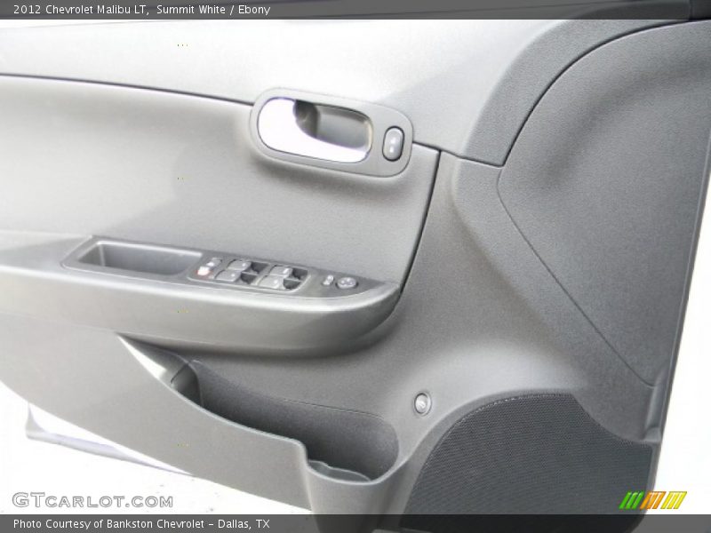 Summit White / Ebony 2012 Chevrolet Malibu LT