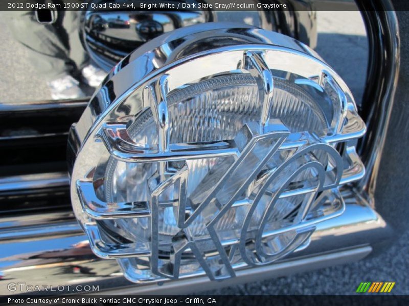 Bright White / Dark Slate Gray/Medium Graystone 2012 Dodge Ram 1500 ST Quad Cab 4x4