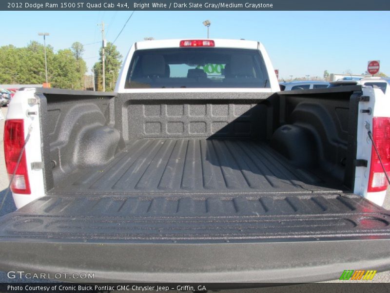 Bright White / Dark Slate Gray/Medium Graystone 2012 Dodge Ram 1500 ST Quad Cab 4x4