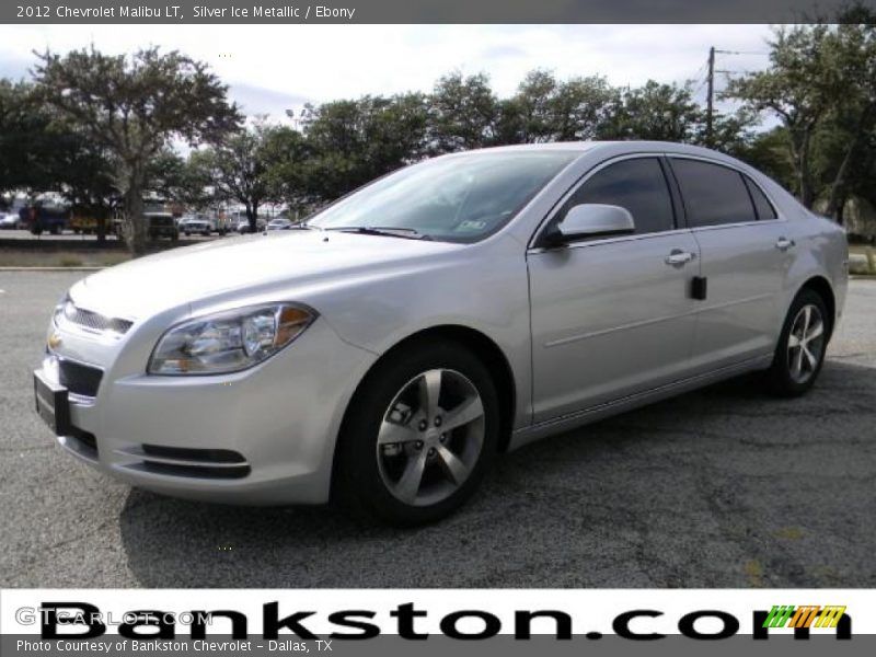 Silver Ice Metallic / Ebony 2012 Chevrolet Malibu LT