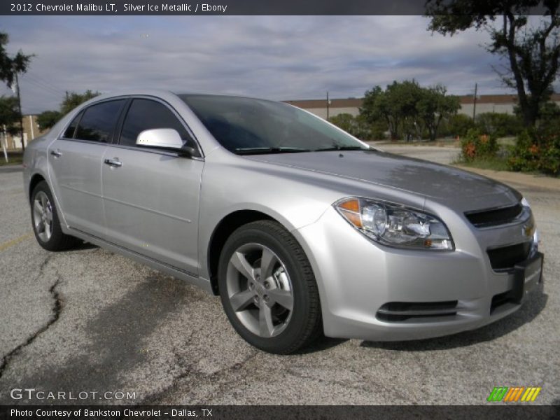 Silver Ice Metallic / Ebony 2012 Chevrolet Malibu LT