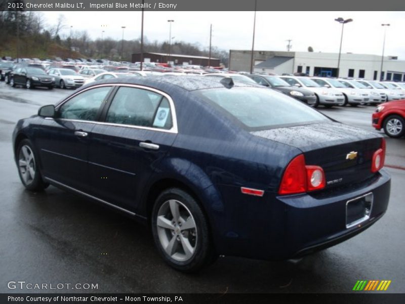 Imperial Blue Metallic / Ebony 2012 Chevrolet Malibu LT