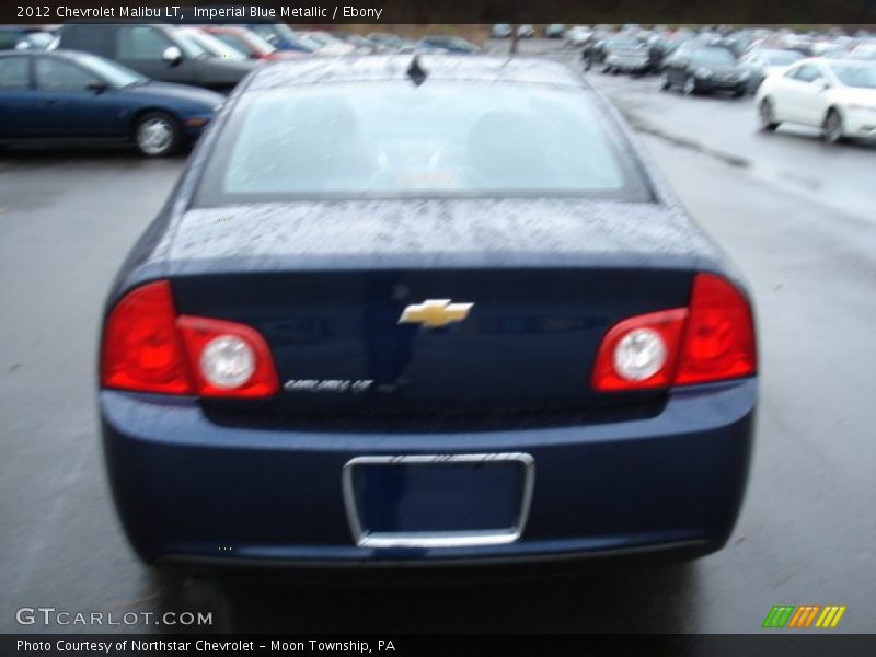 Imperial Blue Metallic / Ebony 2012 Chevrolet Malibu LT