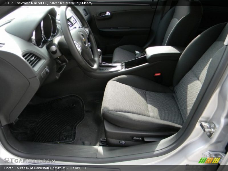 Silver Ice Metallic / Ebony 2012 Chevrolet Malibu LT
