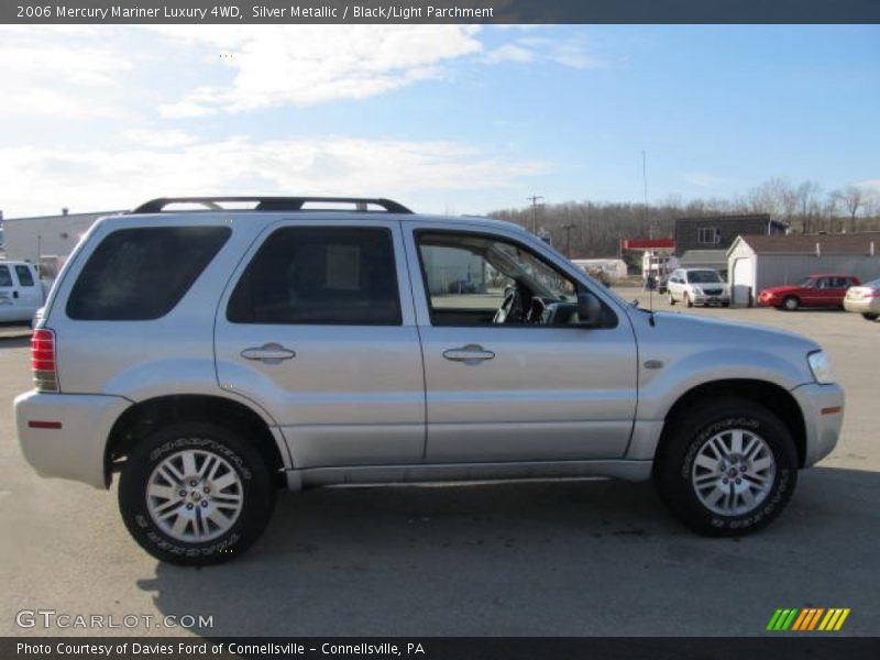 Silver Metallic / Black/Light Parchment 2006 Mercury Mariner Luxury 4WD