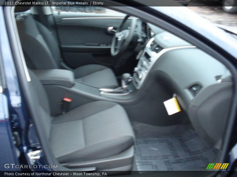 Imperial Blue Metallic / Ebony 2012 Chevrolet Malibu LT