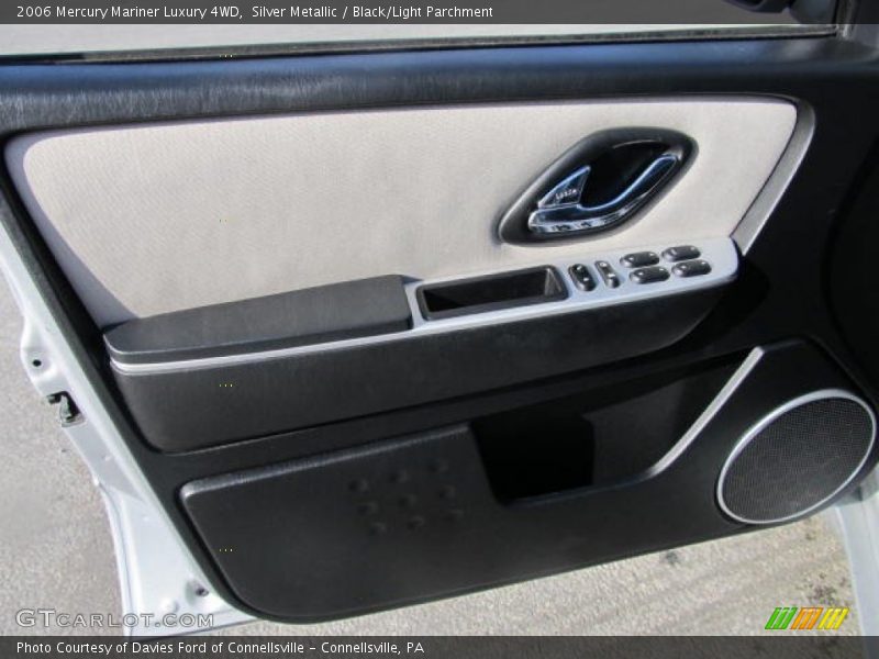 Silver Metallic / Black/Light Parchment 2006 Mercury Mariner Luxury 4WD