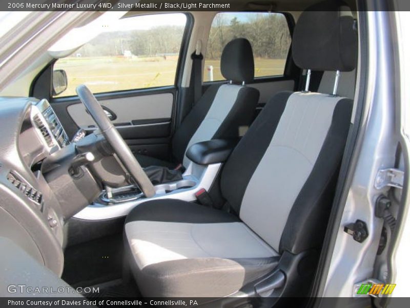 Silver Metallic / Black/Light Parchment 2006 Mercury Mariner Luxury 4WD