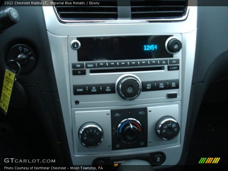 Imperial Blue Metallic / Ebony 2012 Chevrolet Malibu LT