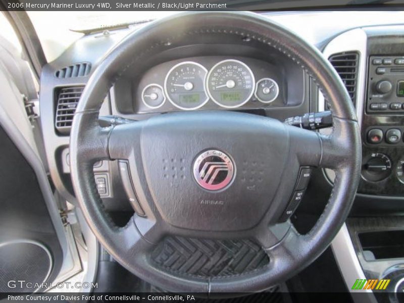 Silver Metallic / Black/Light Parchment 2006 Mercury Mariner Luxury 4WD