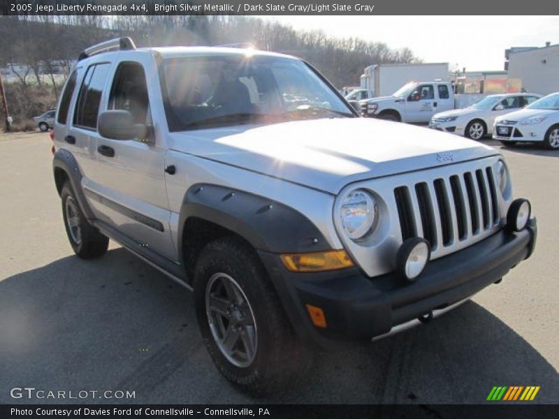 Bright Silver Metallic / Dark Slate Gray/Light Slate Gray 2005 Jeep Liberty Renegade 4x4