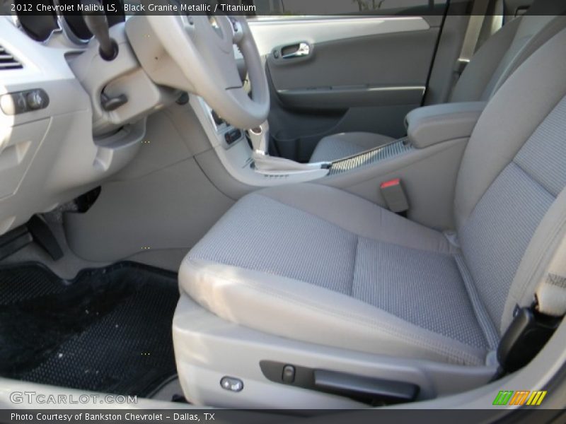 Black Granite Metallic / Titanium 2012 Chevrolet Malibu LS