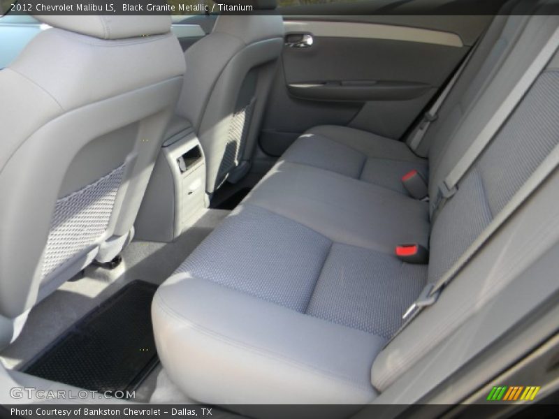 Black Granite Metallic / Titanium 2012 Chevrolet Malibu LS