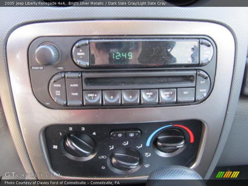 Bright Silver Metallic / Dark Slate Gray/Light Slate Gray 2005 Jeep Liberty Renegade 4x4