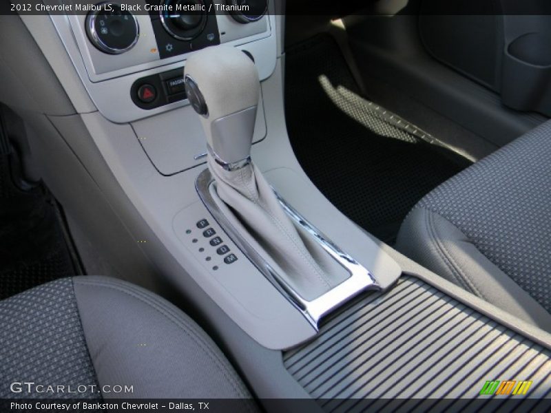 Black Granite Metallic / Titanium 2012 Chevrolet Malibu LS