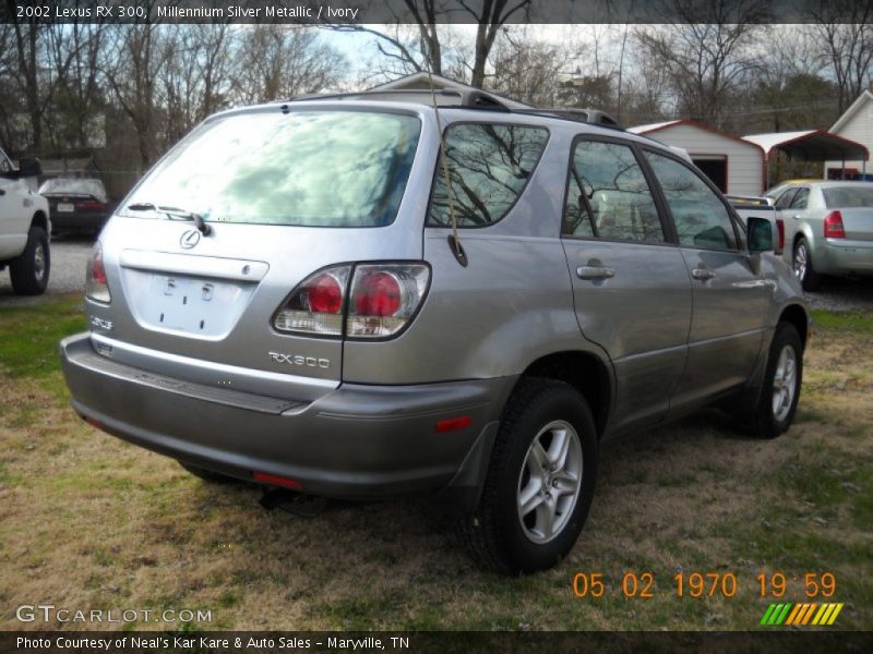 Millennium Silver Metallic / Ivory 2002 Lexus RX 300