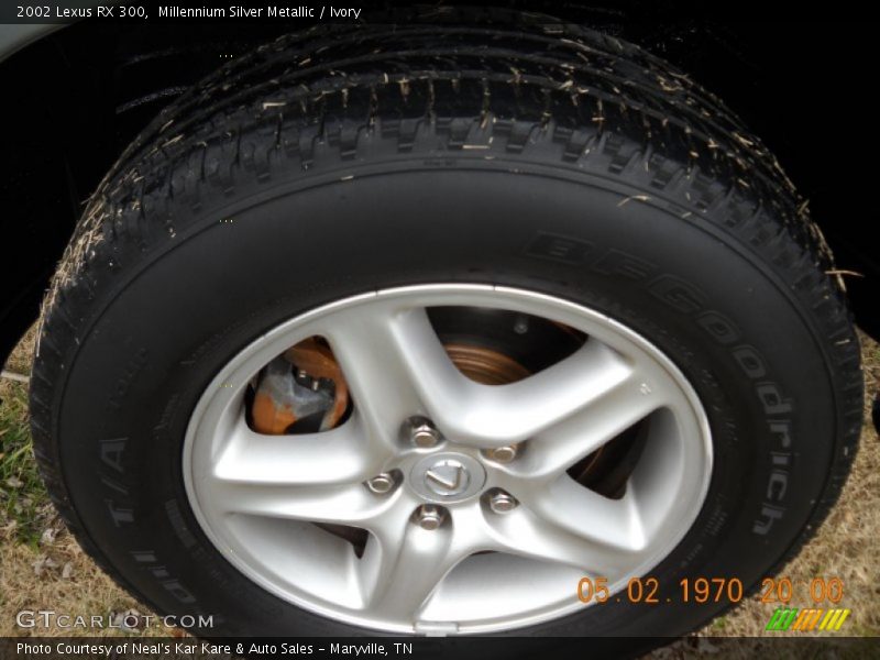 Millennium Silver Metallic / Ivory 2002 Lexus RX 300
