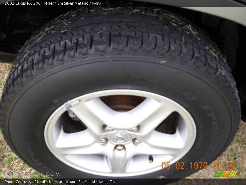 Millennium Silver Metallic / Ivory 2002 Lexus RX 300