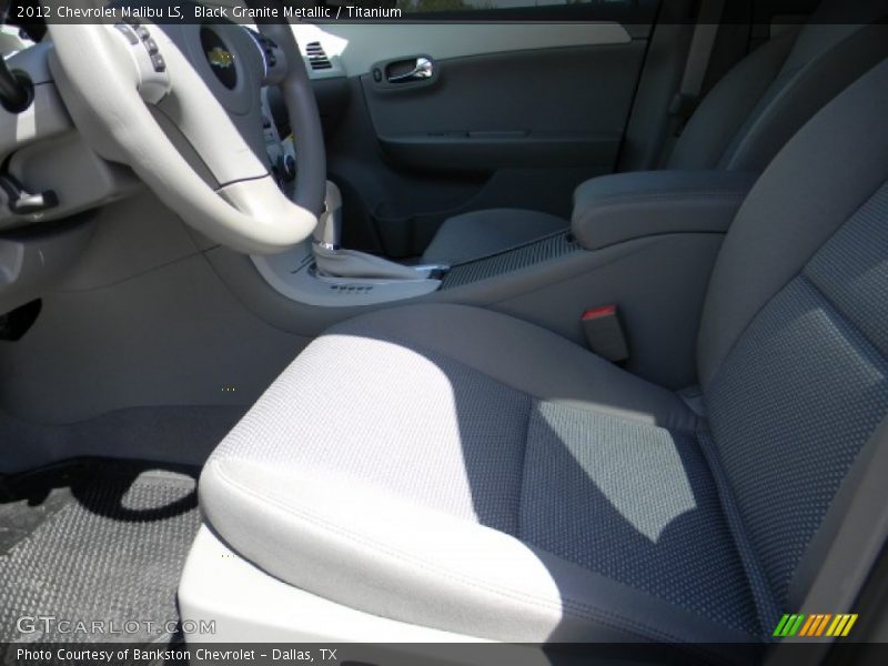 Black Granite Metallic / Titanium 2012 Chevrolet Malibu LS