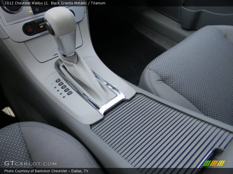 Black Granite Metallic / Titanium 2012 Chevrolet Malibu LS