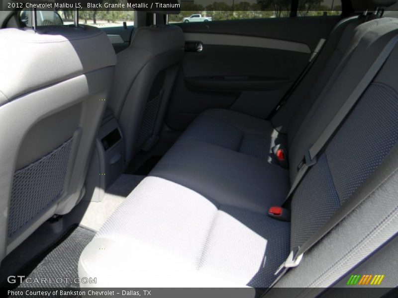Black Granite Metallic / Titanium 2012 Chevrolet Malibu LS