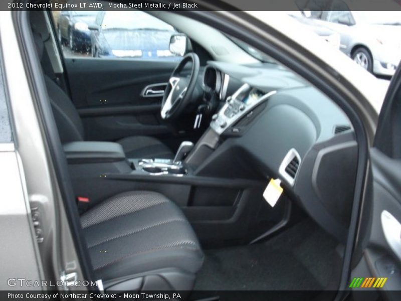 Mocha Steel Metallic / Jet Black 2012 Chevrolet Equinox LT AWD
