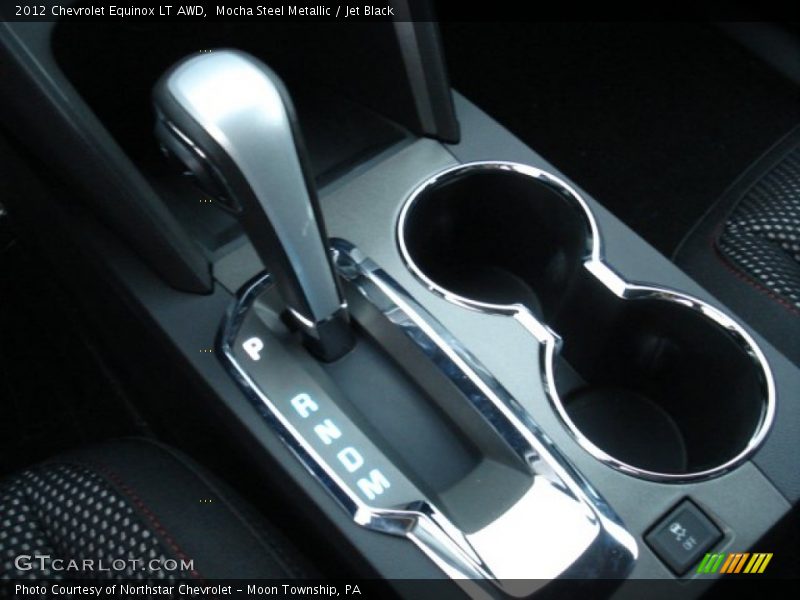 Mocha Steel Metallic / Jet Black 2012 Chevrolet Equinox LT AWD