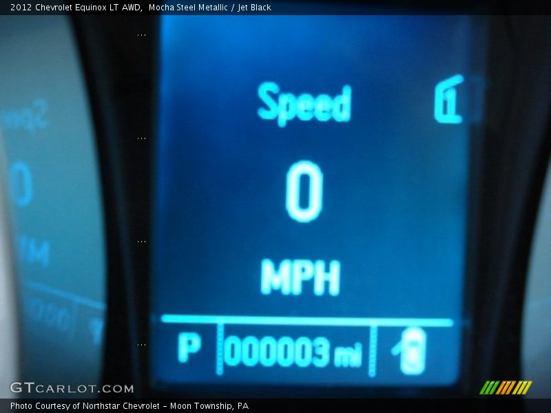 Mocha Steel Metallic / Jet Black 2012 Chevrolet Equinox LT AWD