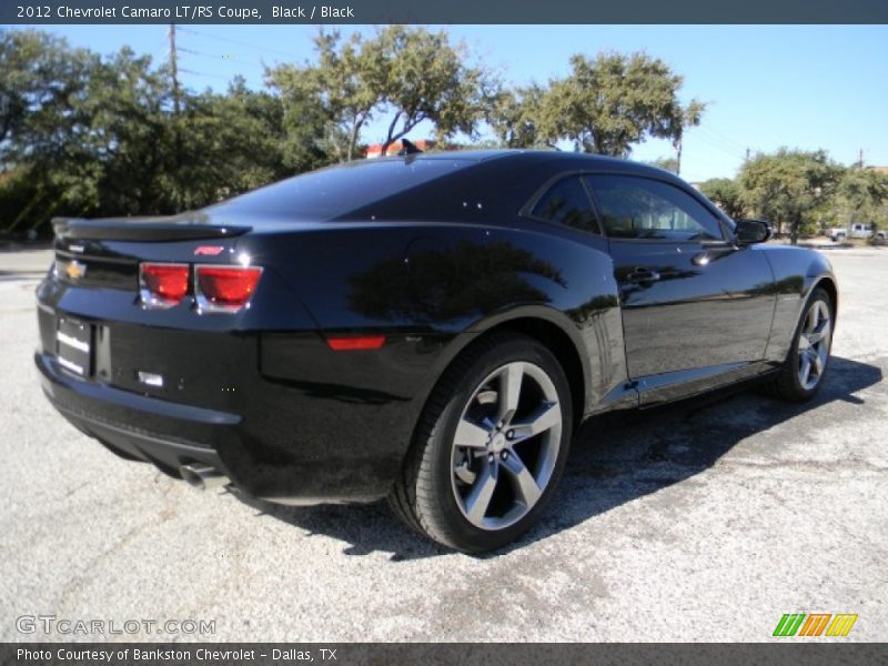 Black / Black 2012 Chevrolet Camaro LT/RS Coupe