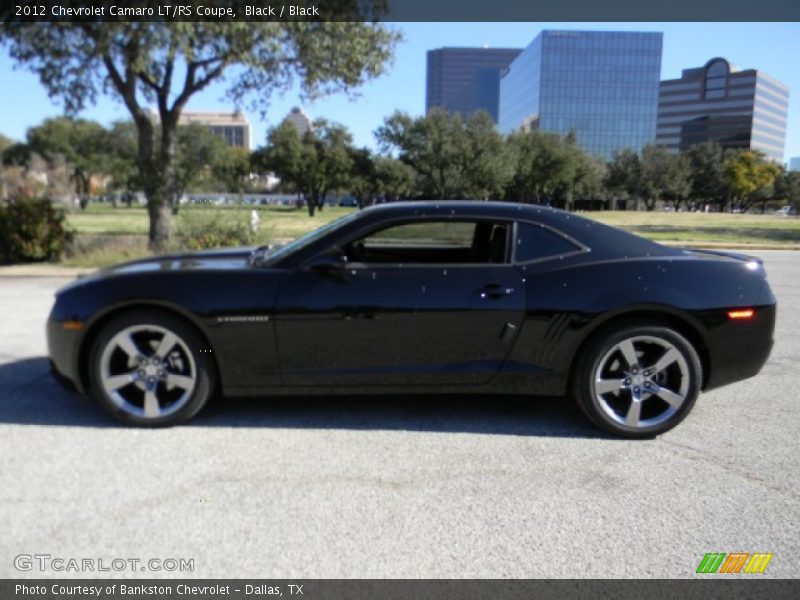 Black / Black 2012 Chevrolet Camaro LT/RS Coupe