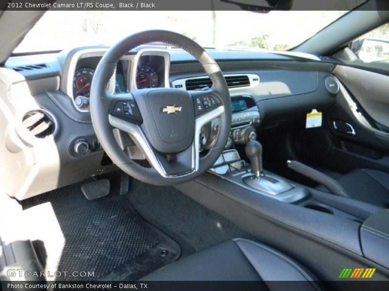 Black / Black 2012 Chevrolet Camaro LT/RS Coupe