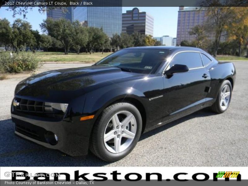 Black / Black 2012 Chevrolet Camaro LT Coupe