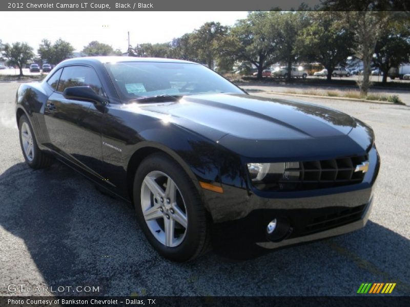 Black / Black 2012 Chevrolet Camaro LT Coupe