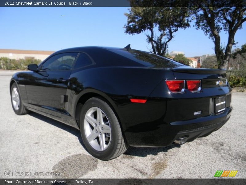 Black / Black 2012 Chevrolet Camaro LT Coupe