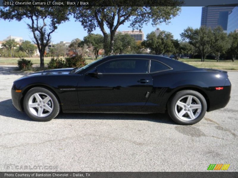 Black / Black 2012 Chevrolet Camaro LT Coupe