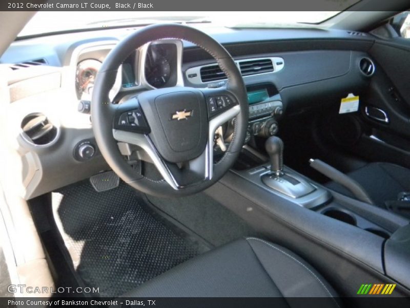 Black / Black 2012 Chevrolet Camaro LT Coupe