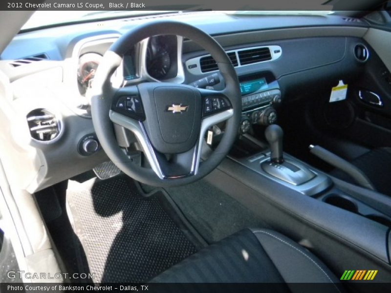 Black / Black 2012 Chevrolet Camaro LS Coupe