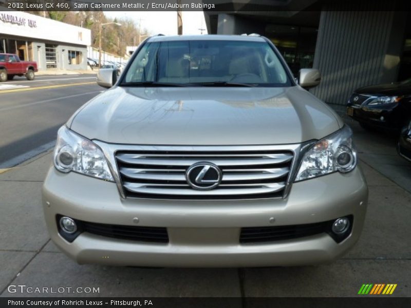 Satin Cashmere Metallic / Ecru/Auburn Bubinga 2012 Lexus GX 460